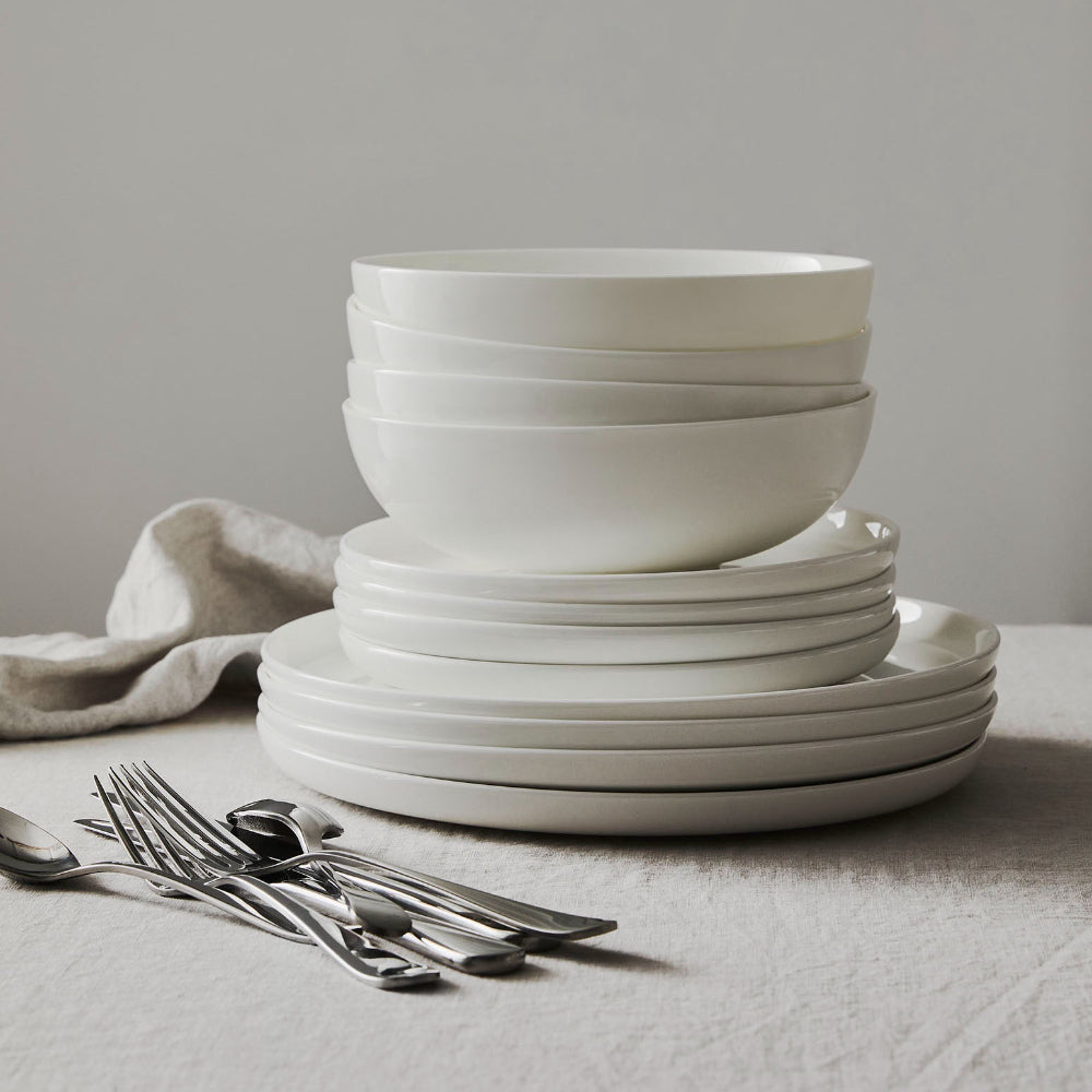 Alex Liddy Aquis Coupe 12 Piece Dinner Set - Image 3