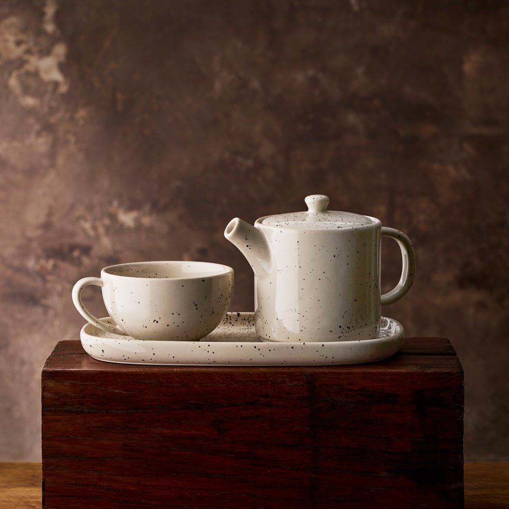Alex Liddy Verv 3 Piece Teapot Set Speckle - Image 2