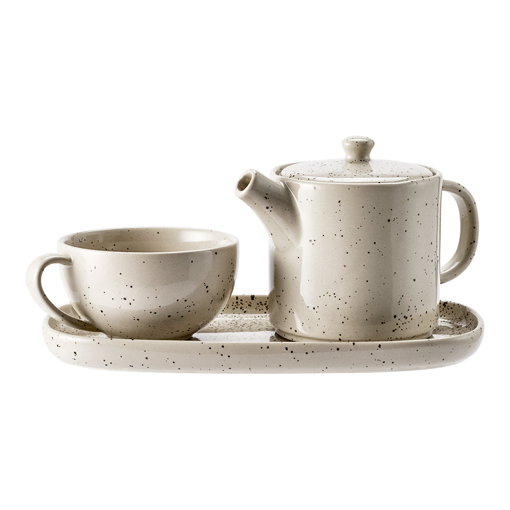 Alex Liddy Verv 3 Piece Teapot Set Speckle