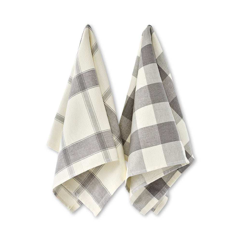 9311711827994_SP_CHECK_TEA_TOWEL_S2_CHARCOAL_1