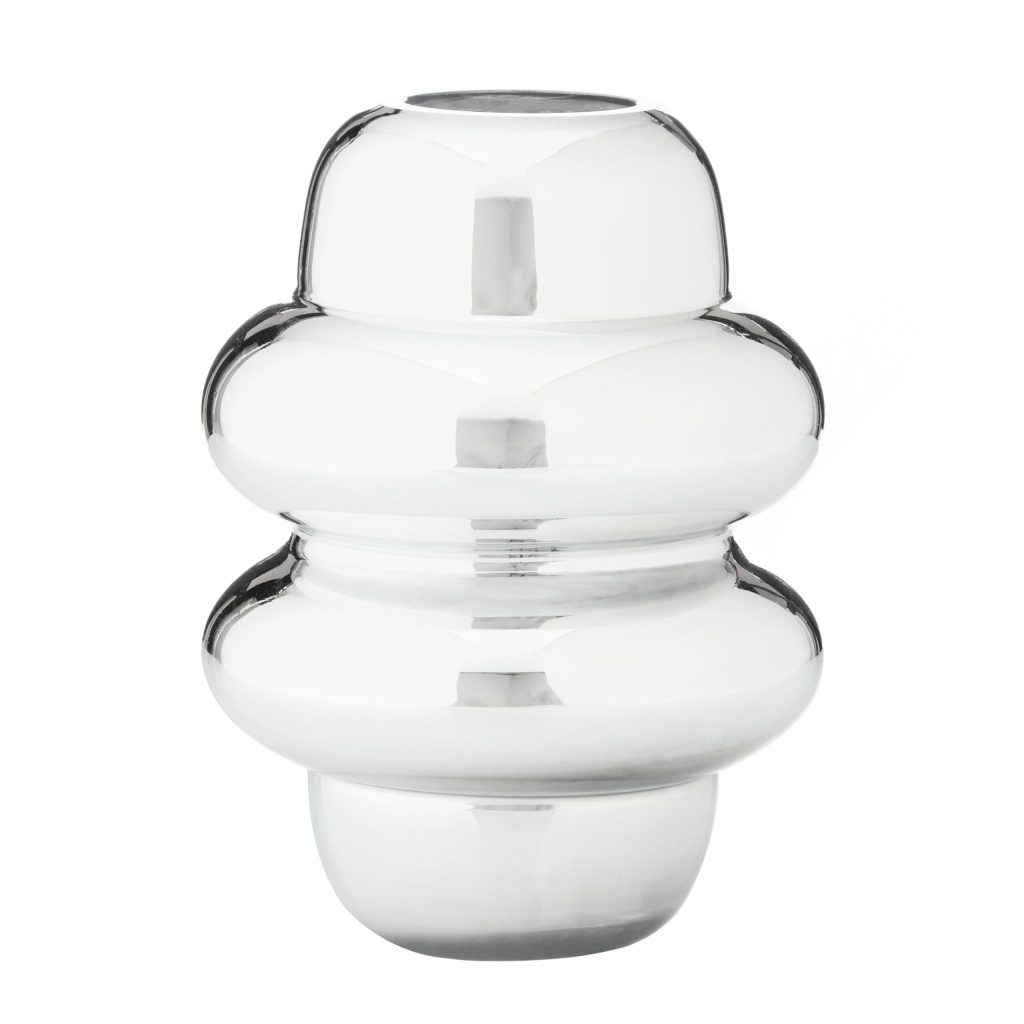 Amalfi Gallium Metallic Vase