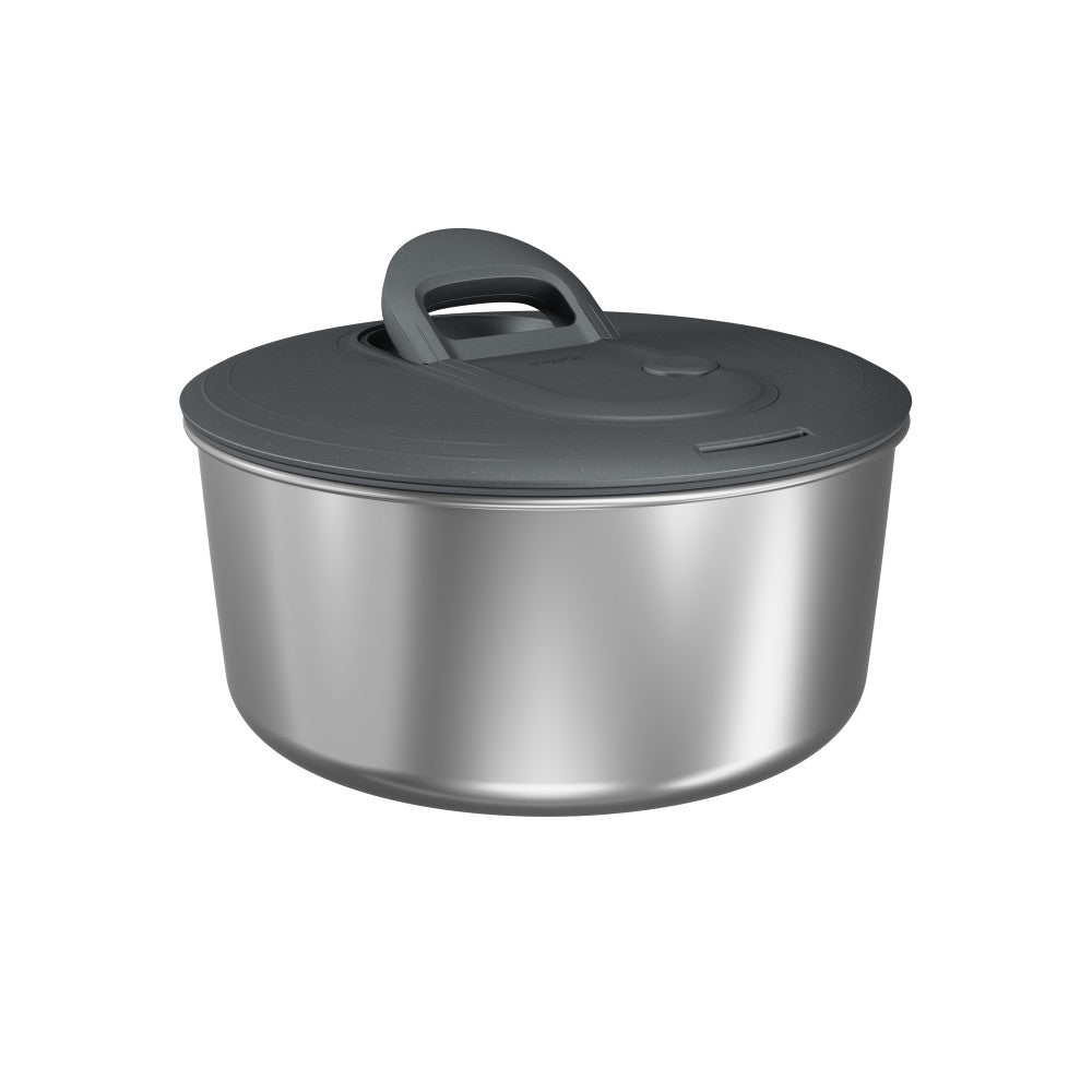 Zyliss Easy Spin Stainless Steel Salad Spinner Small