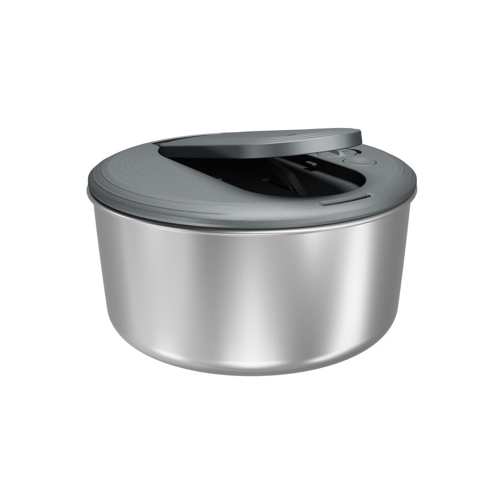 Zyliss Swift Dry Stainless Steel Salad Spinner Small