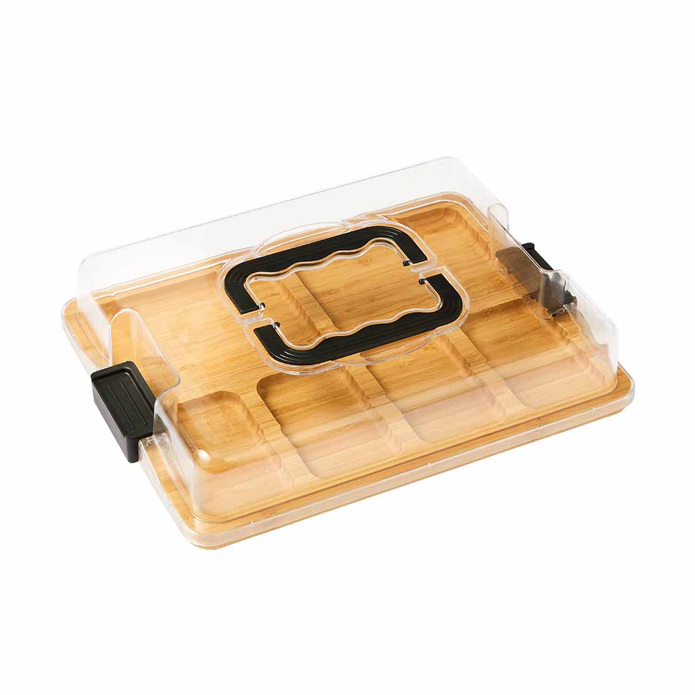 Ambrosia Graze & Gather Divided Travel Board 38cm