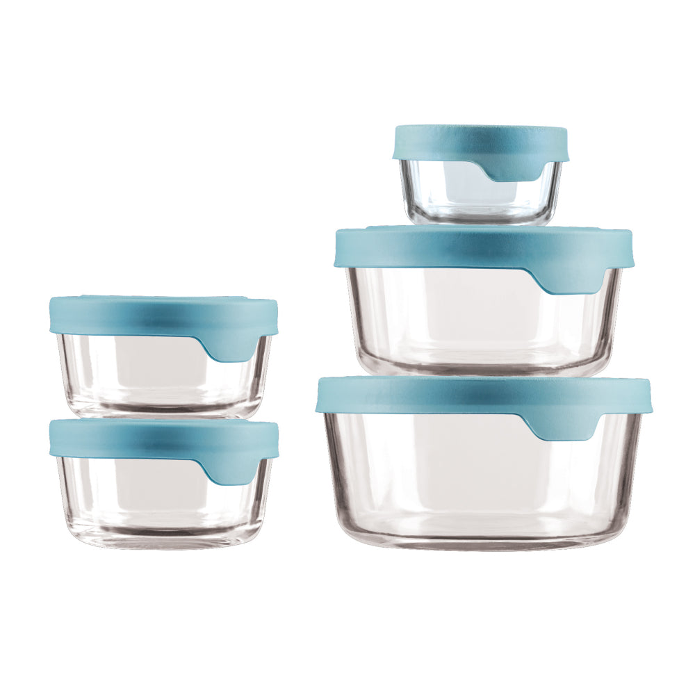 Anchor Hocking Trueseal Storage Container 10 Piece Set
