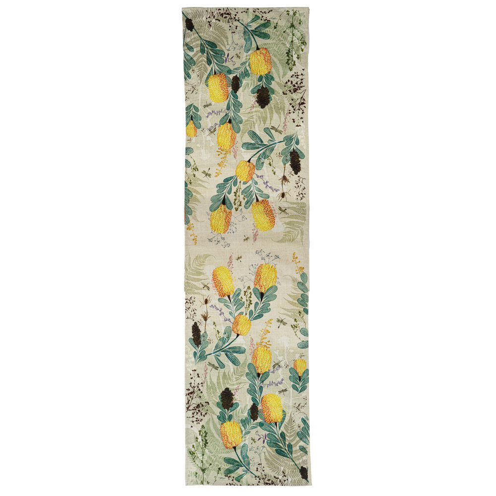 Ashdene Golden Banksia Table Runner