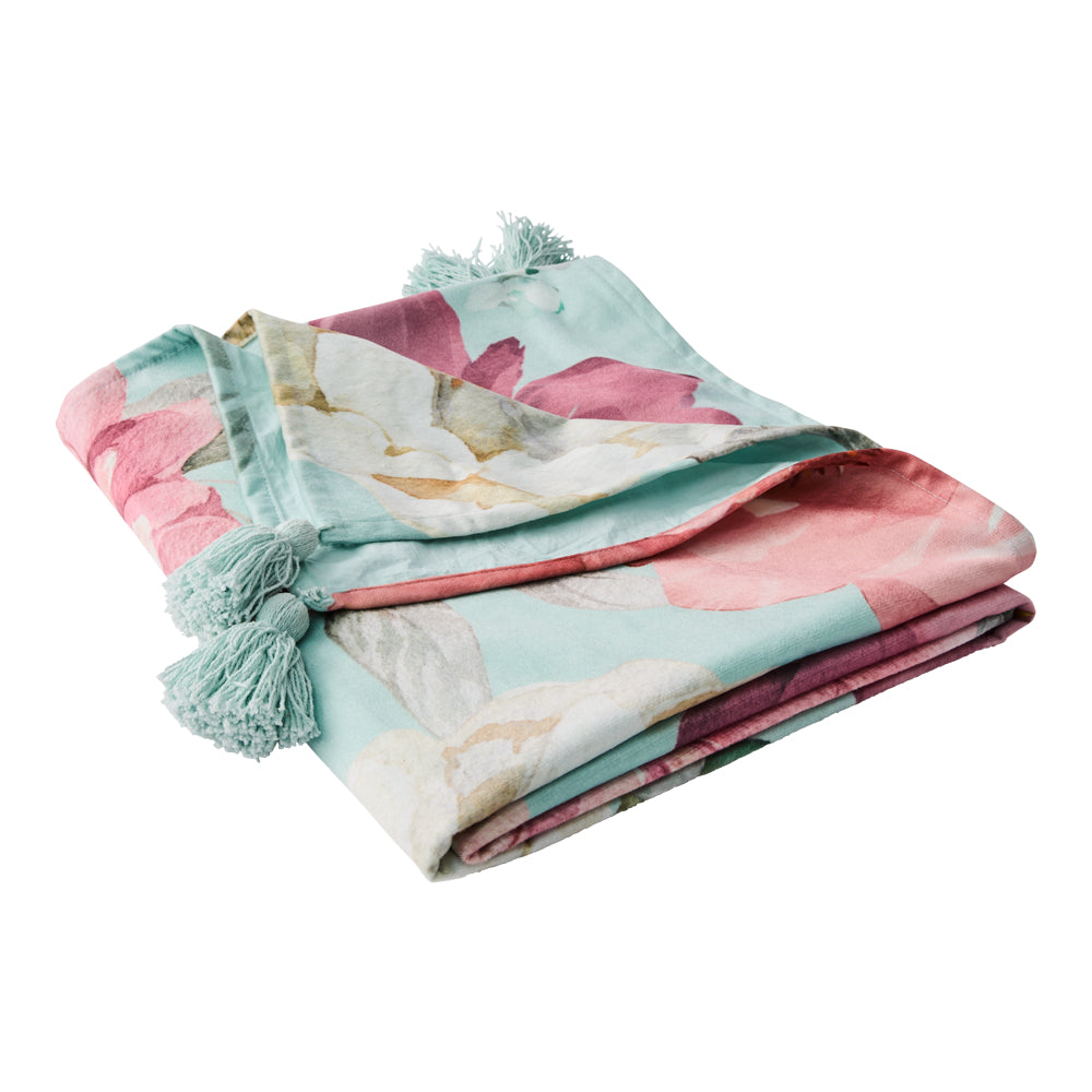 MyHouse Primrose Velvet Throw