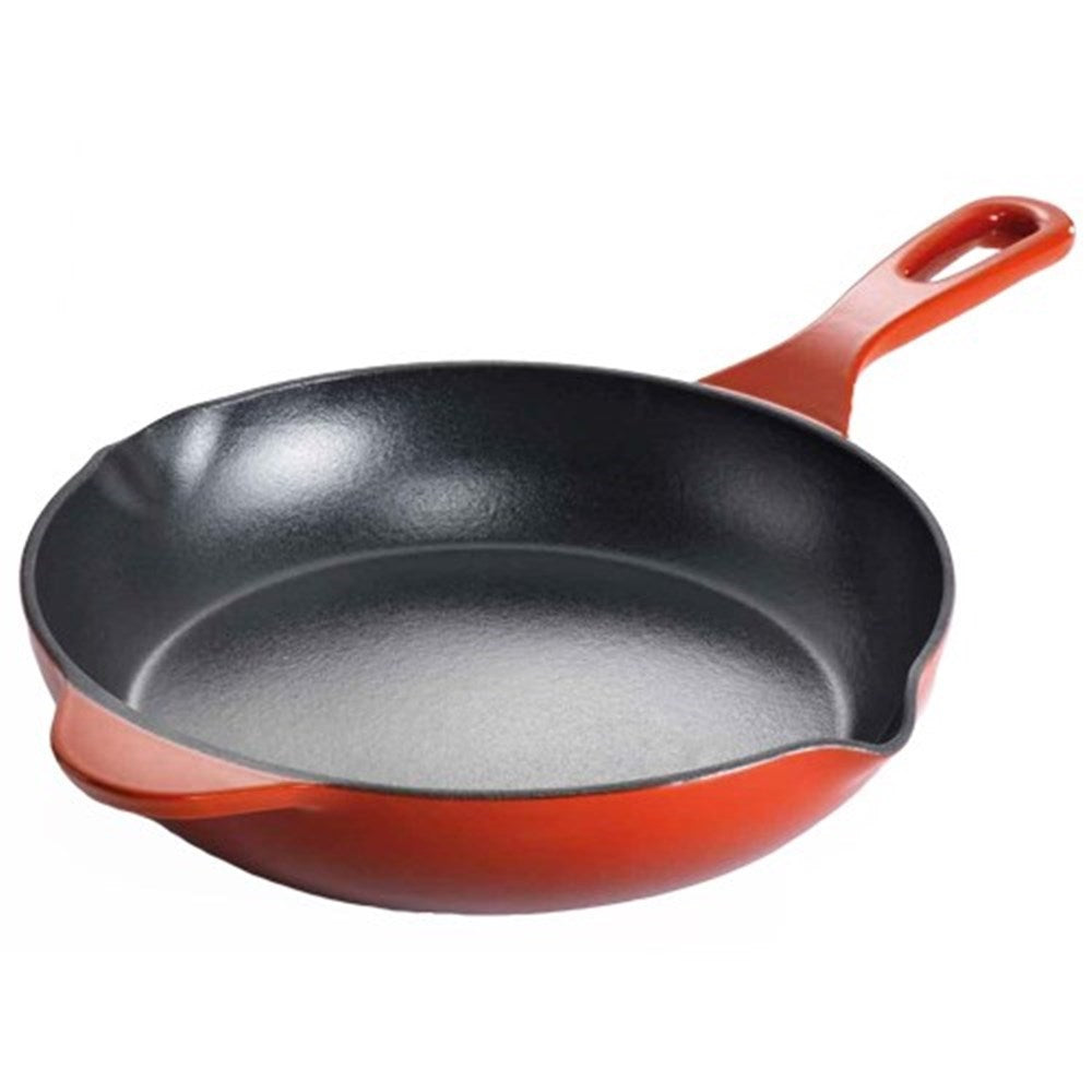 Baccarat Le Connoisseur Cast Iron Frypan 26cm Red