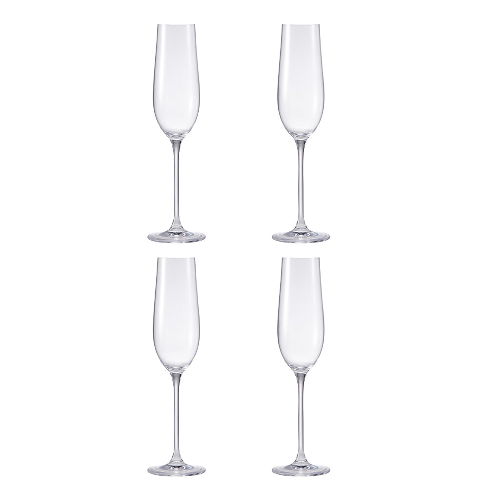 Alex Liddy Vina Set of 4 Champagne Glasses 235ml