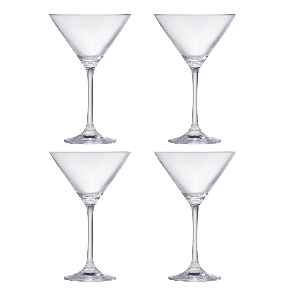 Alex Liddy Vina Set of 4 Martini Glasses 275ml
