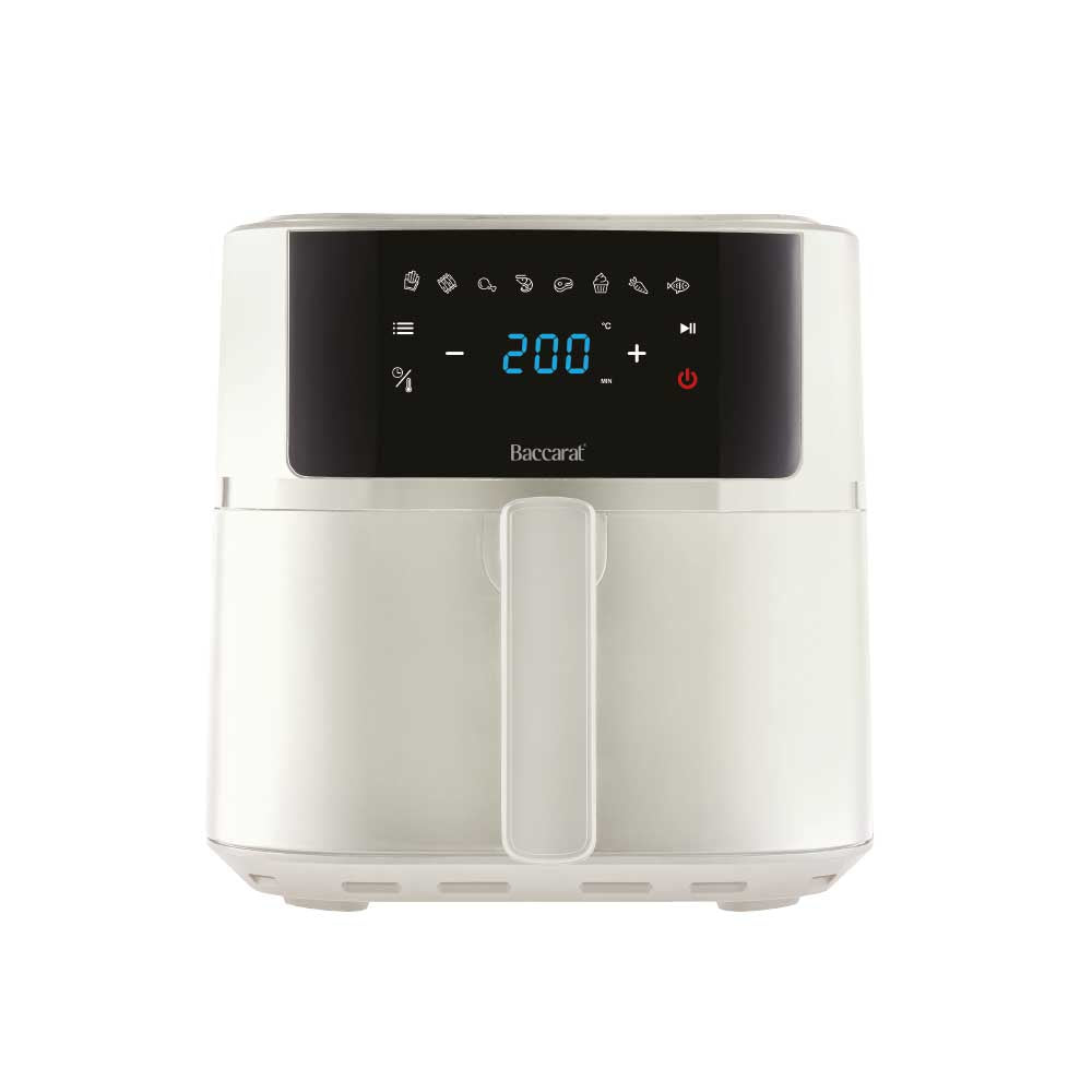 Baccarat The Healthy Fry Compact Air Fryer 5.7L Cream