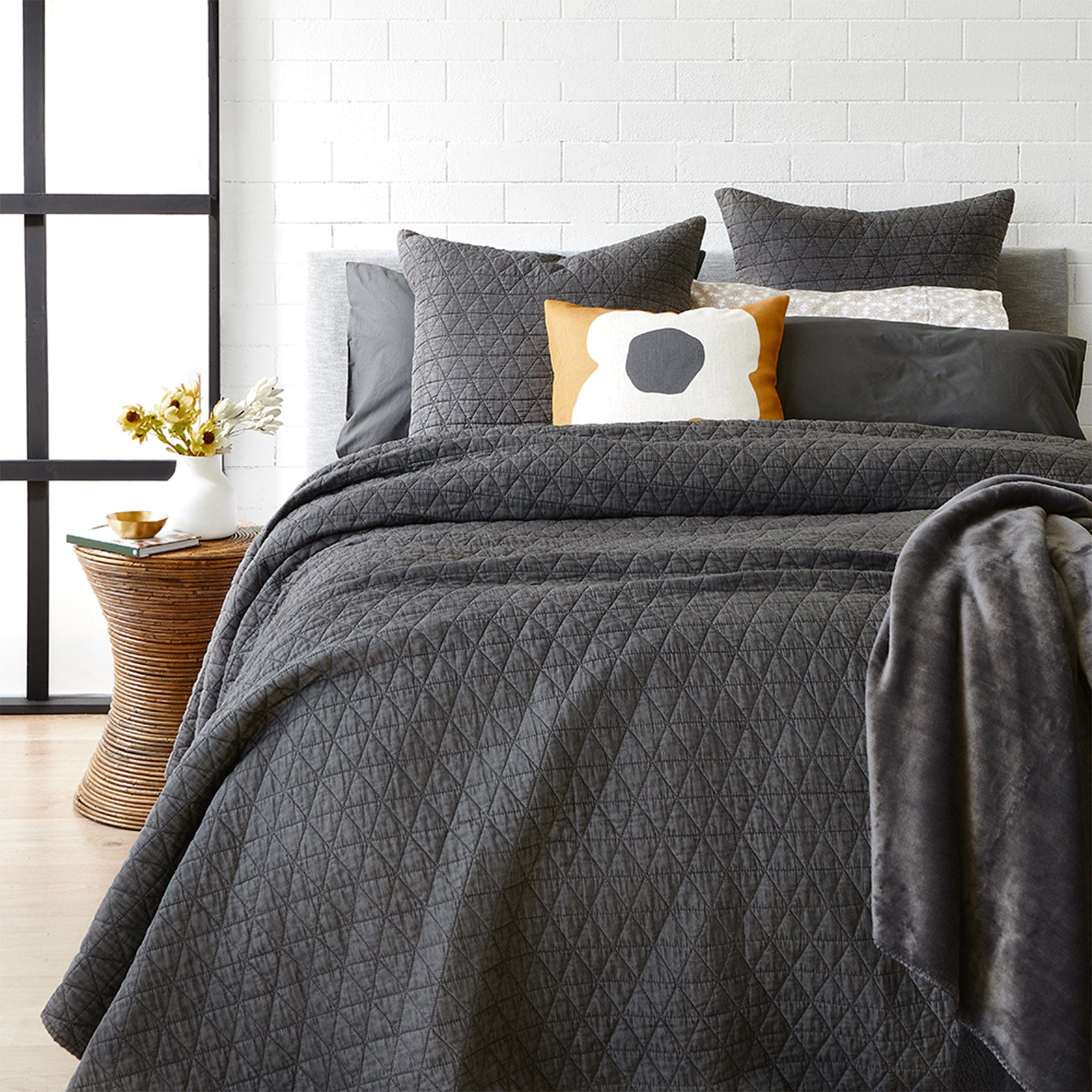 Alex Liddy Edit Triangle Quilted Coverlet - Image 3