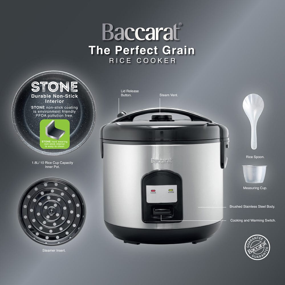 Baccarat The Perfect Grain 1.8L Rice Cooker - Image 2