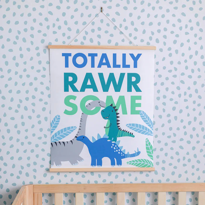 dinosaur-hanging-wall-art-lifestyle-on-wall