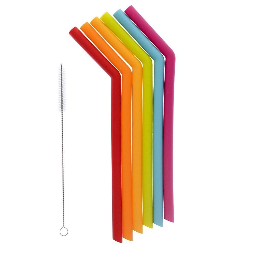 joie-rainbow-6-piece-silicone-smoothie-straw-set-with-cleani
