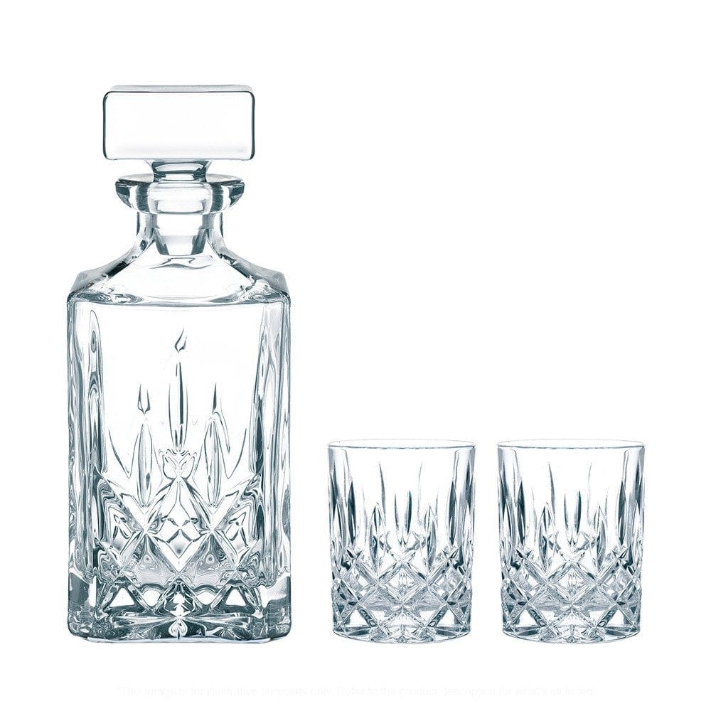 nachtmann-noblesse-3-piece-crystal-whisky-decanter-tumbler-s