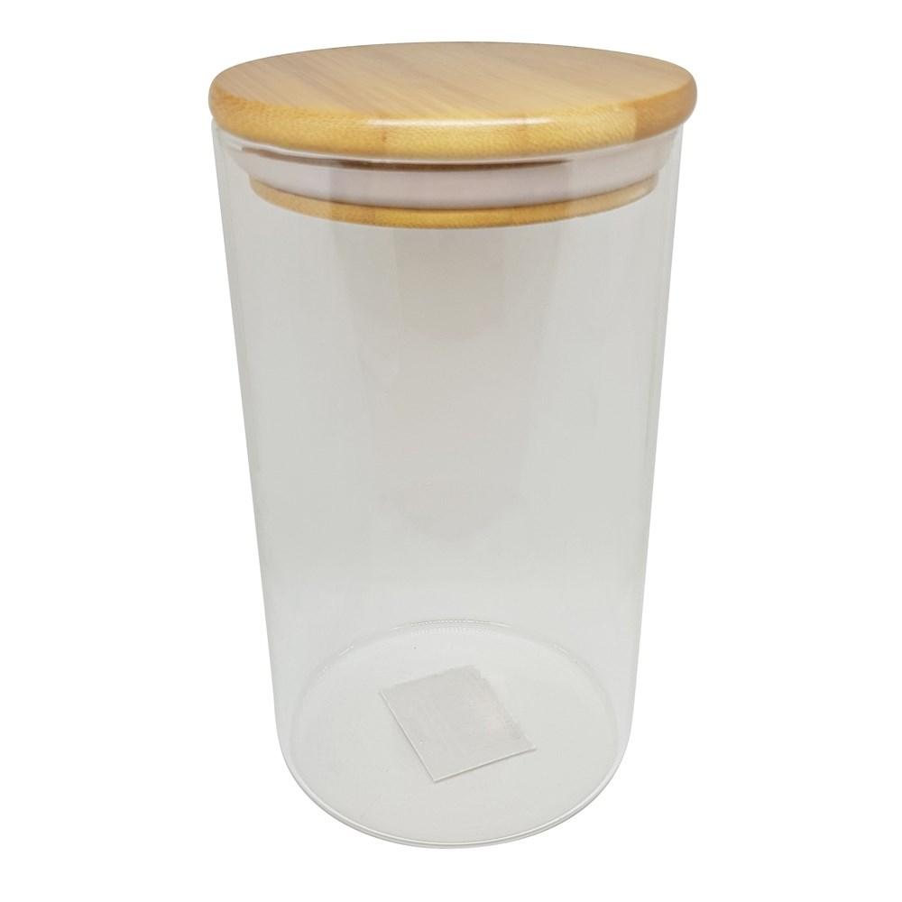 scullery-bamboo-glass-canister-with-bamboo-lid-950ml-sculler