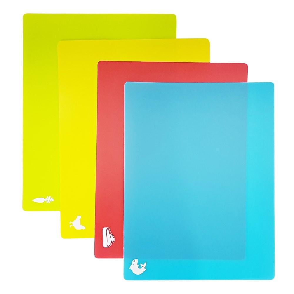 scullery-essentials-flexible-colour-coded-cutting-mat-set-of