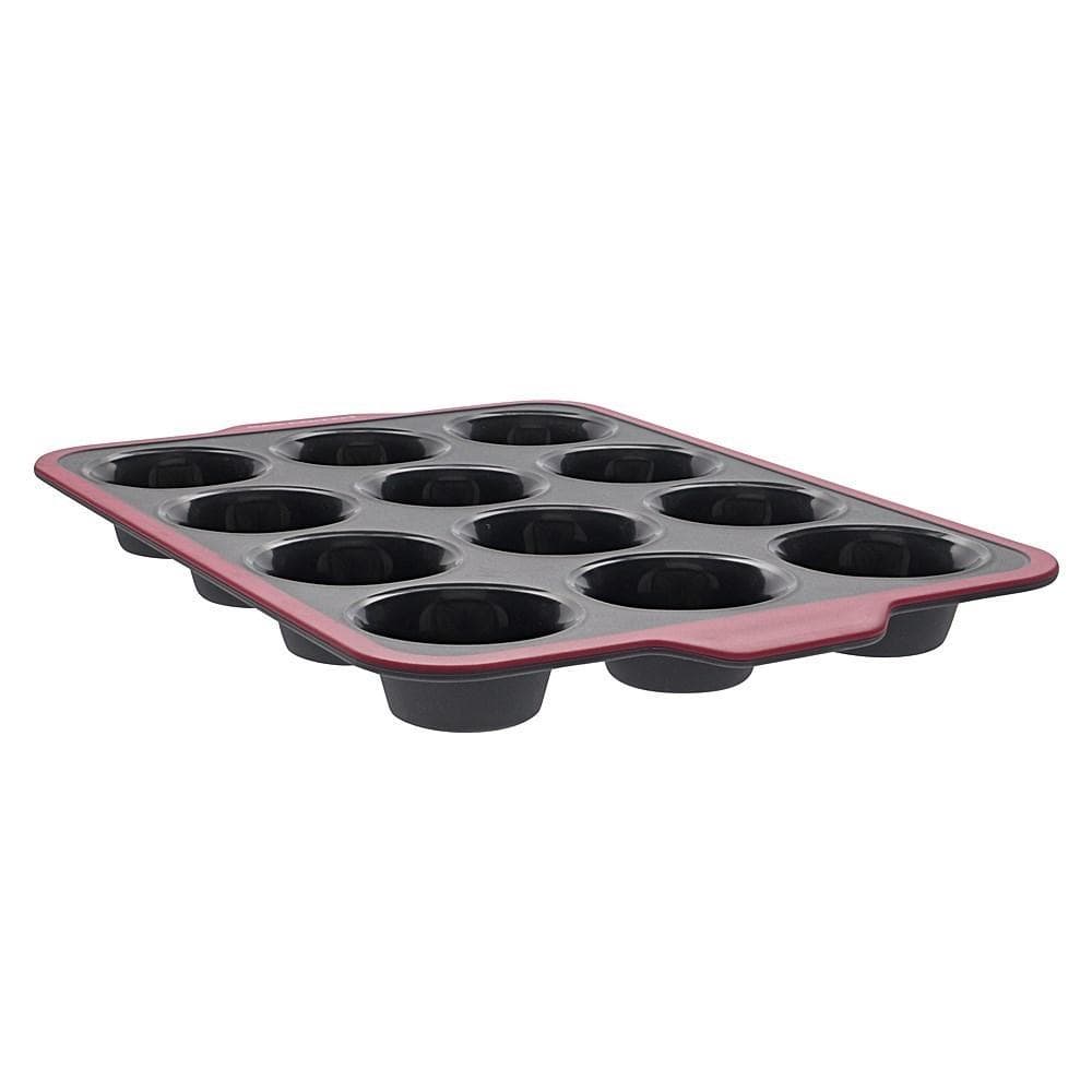 soffritto-professional-bake-12-cup-non-stick-silicone-muffin